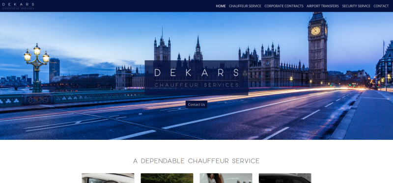 Dekars Chauffeur Services Ocelot Solutions